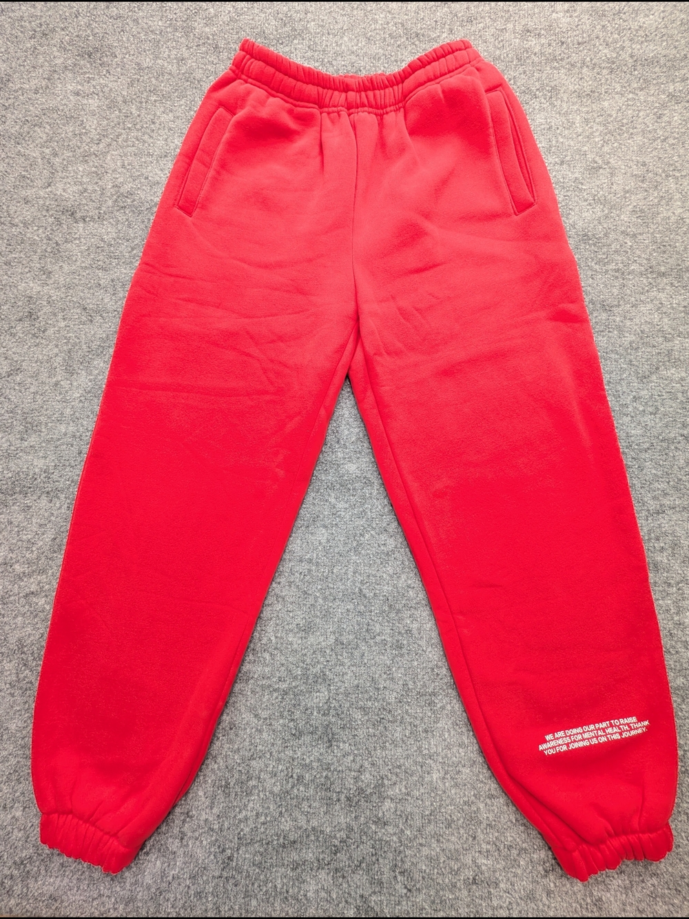 The Happy Camp3r Sweatpants Women's Medium, Red, Joggers